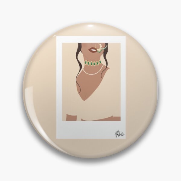 Item preview, Minimalist Desi Girl designed and sold by vdantesart.