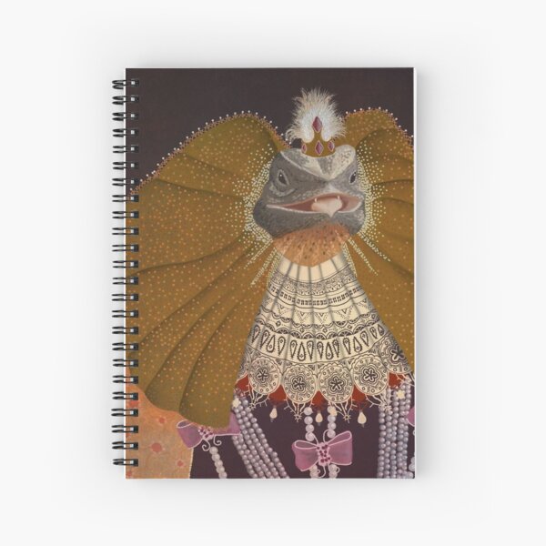 Queen Elizardbeth I Spiral Notebook