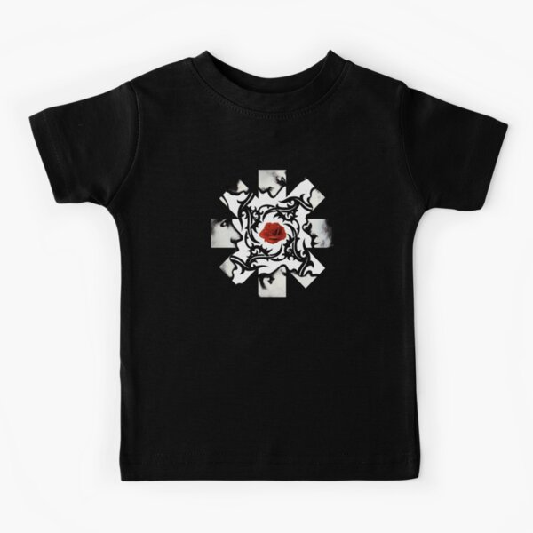 Rose rouge au centre T-shirt enfant