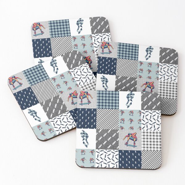 Item preview, Skateboarding Sport Checkered Pattern  designed and sold by WillaldShop.
