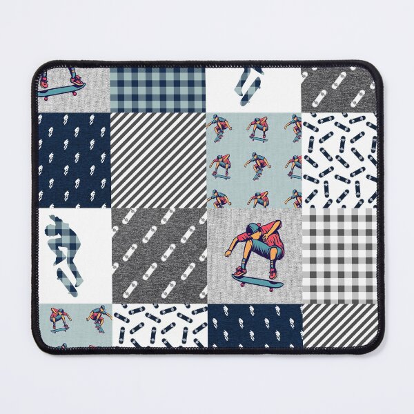 Item preview, Skateboarding Sport Checkered Pattern designed and sold by WillaldShop.