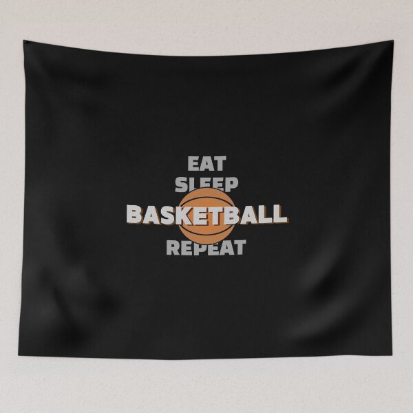 Item preview, Eat Sleep Basketball Repeat - Basketball Sport designed and sold by ViewerEqualsPhoton.