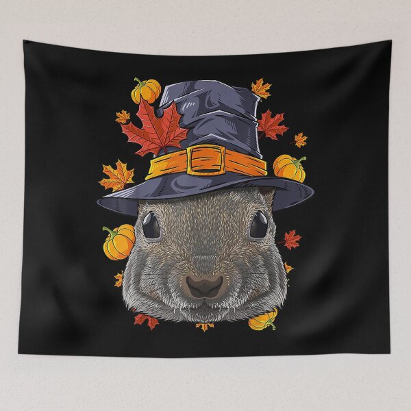 Item preview, Thanksgiving Squirrel Pilgrim Costume Fall Autumn designed and sold by CurtisRoach.