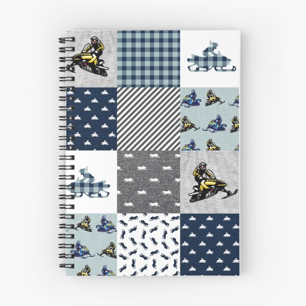 Item preview, Snowmobile Sport Checkered Pattern  designed and sold by WillaldShop.