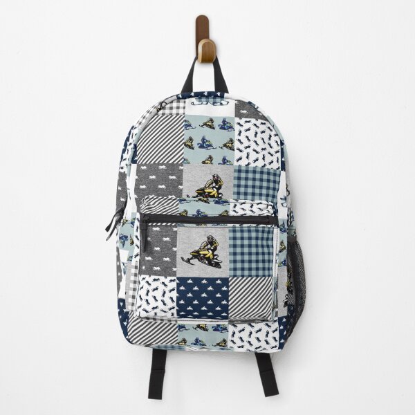Item preview, Snowmobile Sport Checkered Pattern  designed and sold by WillaldShop.