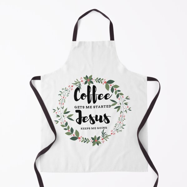 Item preview, Coffee Gets Me Started Jesus Keeps Me Going / fueled by coffee and Jesus / Coffee Quote / Jesus / Inspirational designed and sold by Alexa5454.