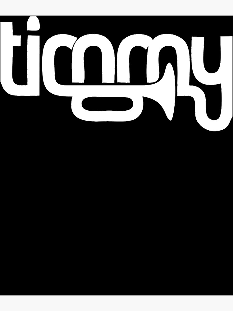 "Timmy Trumpet Logo Essential" Poster for Sale by Jennriday Redbubble