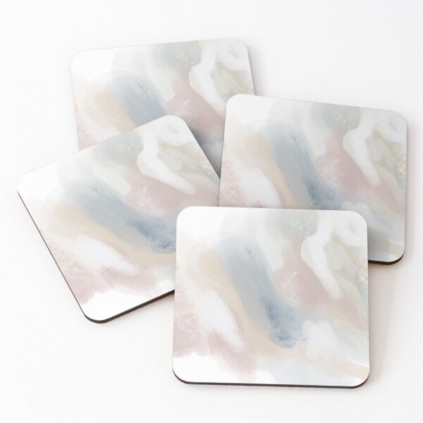 Item preview, Soft pastel wall art, abstract digital painting – #2 designed and sold by Designwithali.