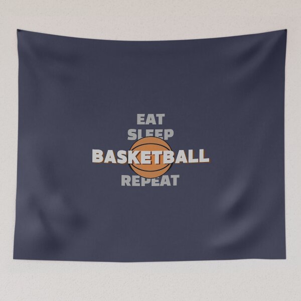 Item preview, Eat Sleep Basketball Repeat - Basketball Sport designed and sold by ViewerEqualsPhoton.