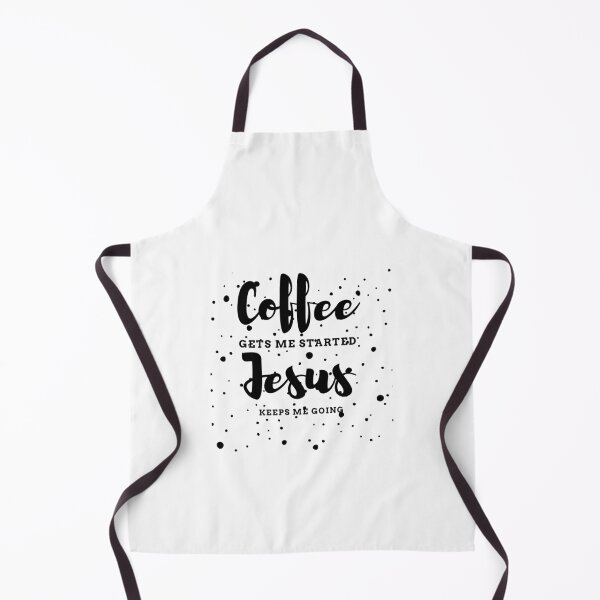 Item preview, Coffee Gets Me Started Jesus Keeps Me Going / fueled by coffee and Jesus / Coffee Quote / Jesus / Inspirational designed and sold by Alexa5454.
