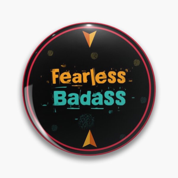 Item preview, Fearless Badass, Fearlessly Badass designed and sold by Ruby Jackson.