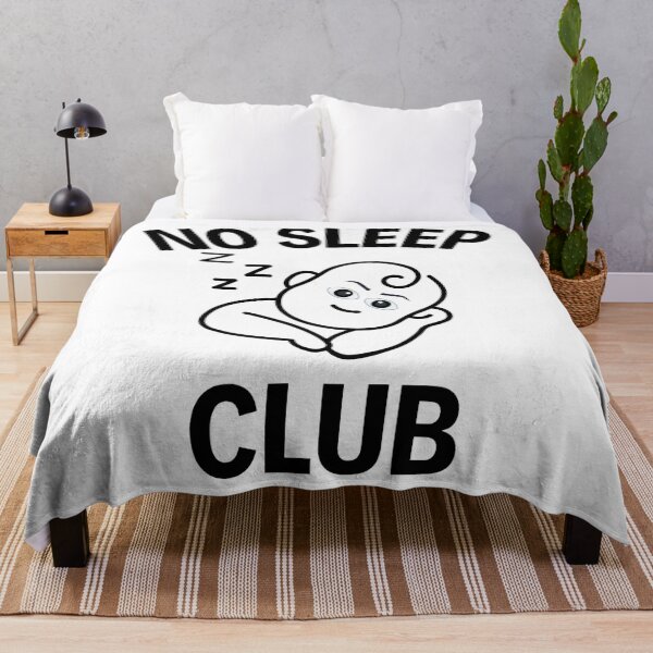 Item preview, No Sleep Club Cool And Funny Humor Quotes - Insomnia designed and sold by chetan786.