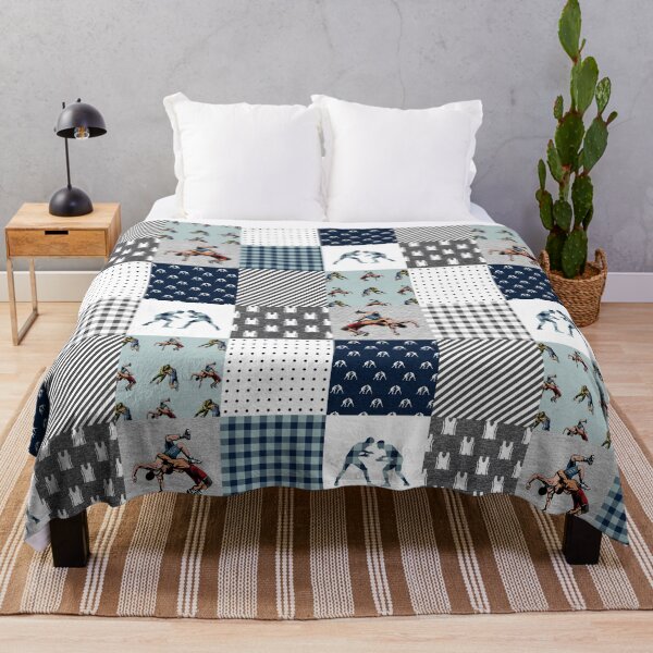 Item preview, Wrestling Sport Checkered Pattern designed and sold by WillaldShop.