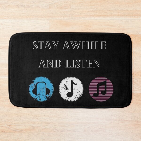 Item preview, Stay Awhile and Listen designed and sold by Rsagur12.