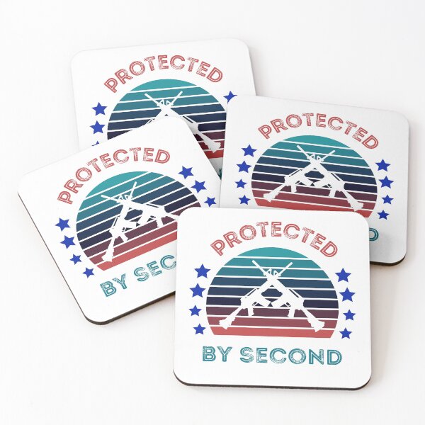 Item preview, Protected By Second Retro Style designed and sold by 9N20.