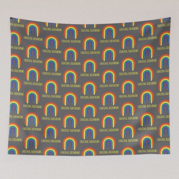 Item preview, chasing rainbows               designed and sold by PioneersPrints.