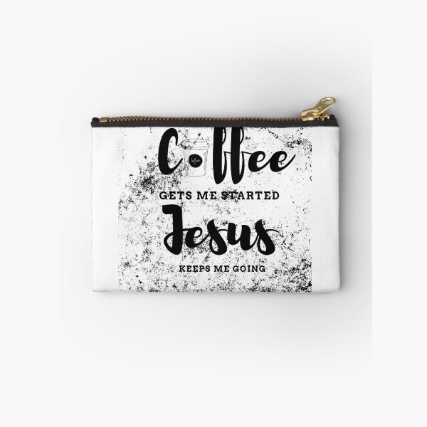 Item preview,   Coffee Gets Me Started Jesus Keeps Me Going / fueled by coffee and Jesus / Coffee Quote / Jesus / Inspirational designed and sold by Alexa5454.