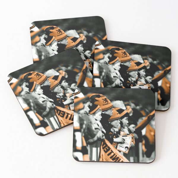 Item preview, Tangerine and black United fans designed and sold by AndythephotoDr.