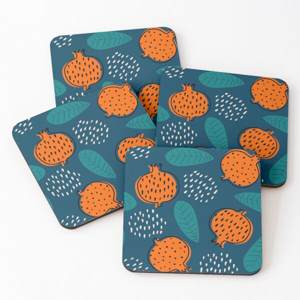 Item preview, Abstract seamless pomegranate  designed and sold by CatheriLove.