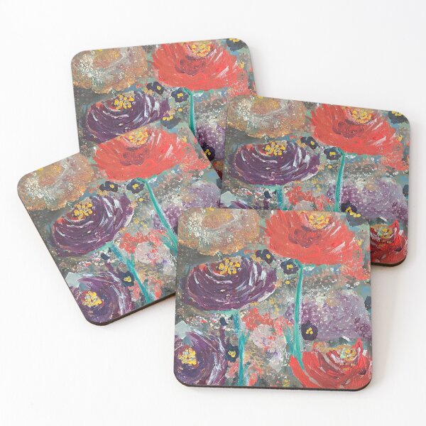 Item preview, Garden Dance in Acrylics designed and sold by Catherine Dixon.