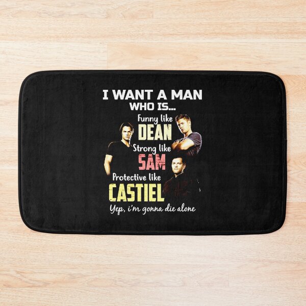 Item preview, I'm looking for a man who is Dean Sam Castiel. I'm going to die alone, Supernatural. Imaginative+ paraphrase designed and sold by DeleneCone.