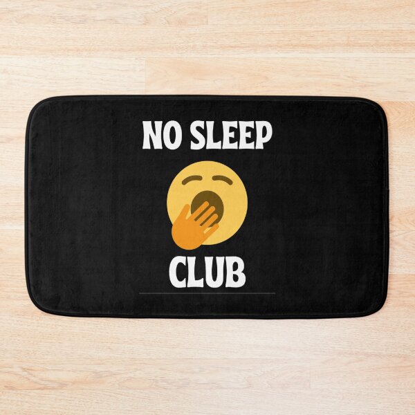 Item preview, No Sleep Club Cool And Funny Humor Quotes - Insomnia designed and sold by chetan786.