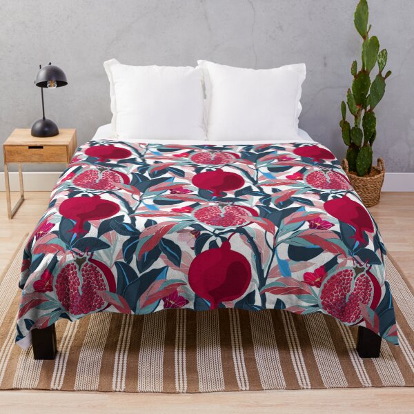 Item preview, Pomegranate tree with maroon fruits designed and sold by CatheriLove.