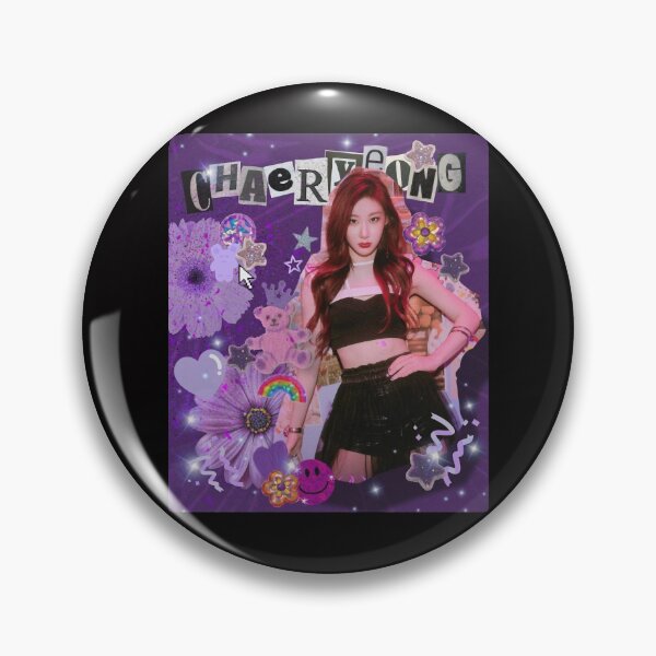 Item preview, Itzy Chaeryeong Retro Edit  designed and sold by warnerearl0.