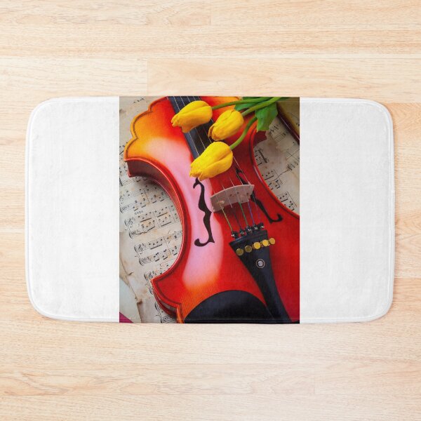 Item preview, Baroque Violin And Yellow Tulips designed and sold by Garry Gay.