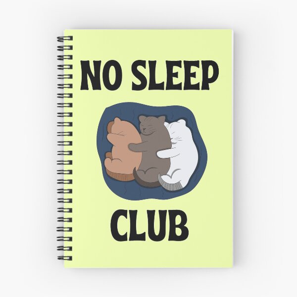 Item preview, No Sleep Club Cool And Funny Humor Quotes - Insomnia designed and sold by chetan786.