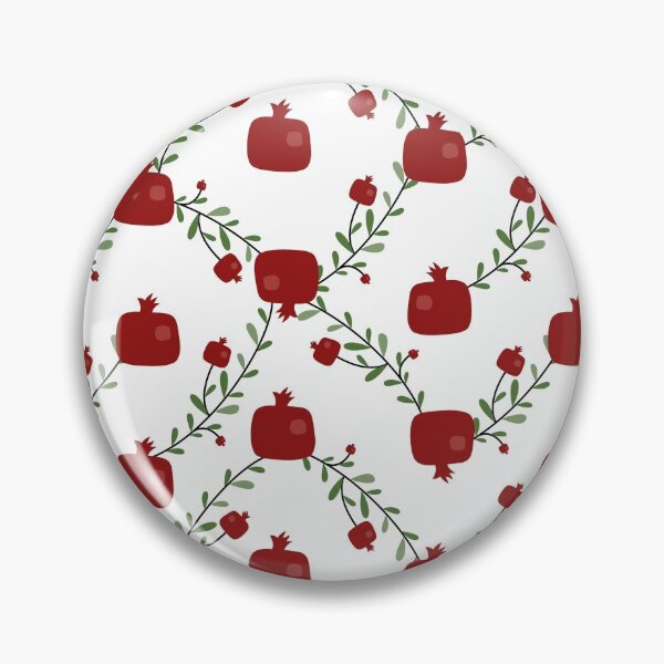 Item preview, Pomegranate fruit on white designed and sold by CatheriLove.