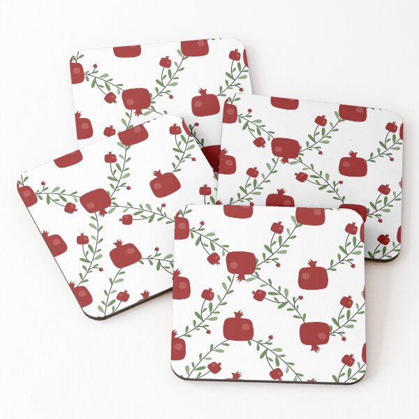 Item preview, Pomegranate fruit on white designed and sold by CatheriLove.