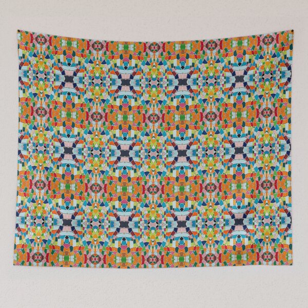 Item preview, A Colourful and Beautiful abstract stone pattern - many different colors of stones designed and sold by sama-stylish.