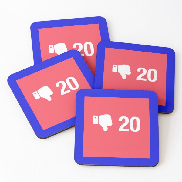 Item preview, Red Dislike Facebook designed and sold by DeepakLee.