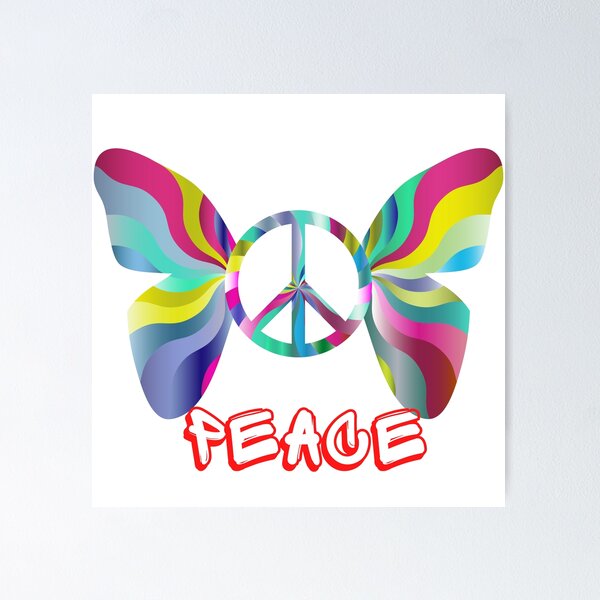 Item preview, PEACE BUTTERFLY designed and sold by jayron88.
