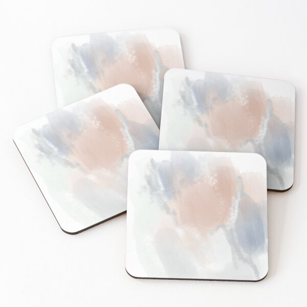 Item preview, Soft pastel wall art, abstract digital painting – #5 designed and sold by Designwithali.