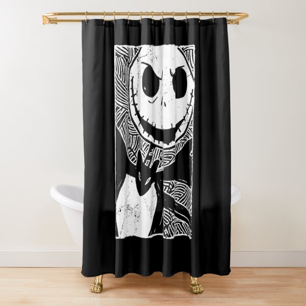 Vista previa del artículo con la obra «Bosquejo de Halloween de Jack Skellington», diseñado y vendido por denvanart.