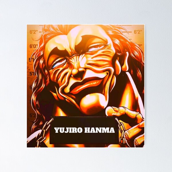 Baki - Baki Hanma and Yujiro Hanma  Poster by Kazoumo