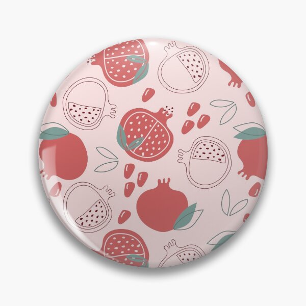 Item preview, Pomegranate on pink background designed and sold by CatheriLove.