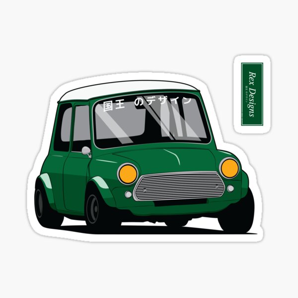 Classic Mini Stickers for Sale