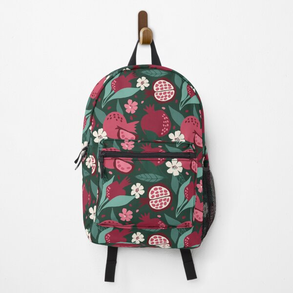 Item preview, Juicy and bright pomegranates on green designed and sold by CatheriLove.