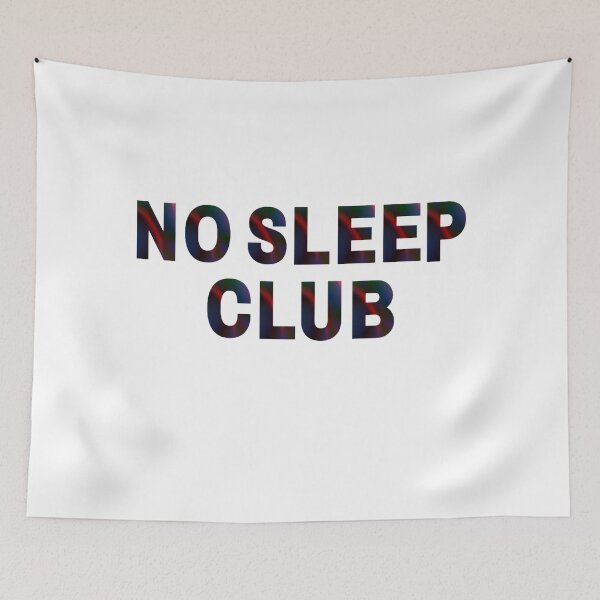 Item preview, Sleep Club Cool And Funny Humor Quotes - Insomnia designed and sold by chetan786.