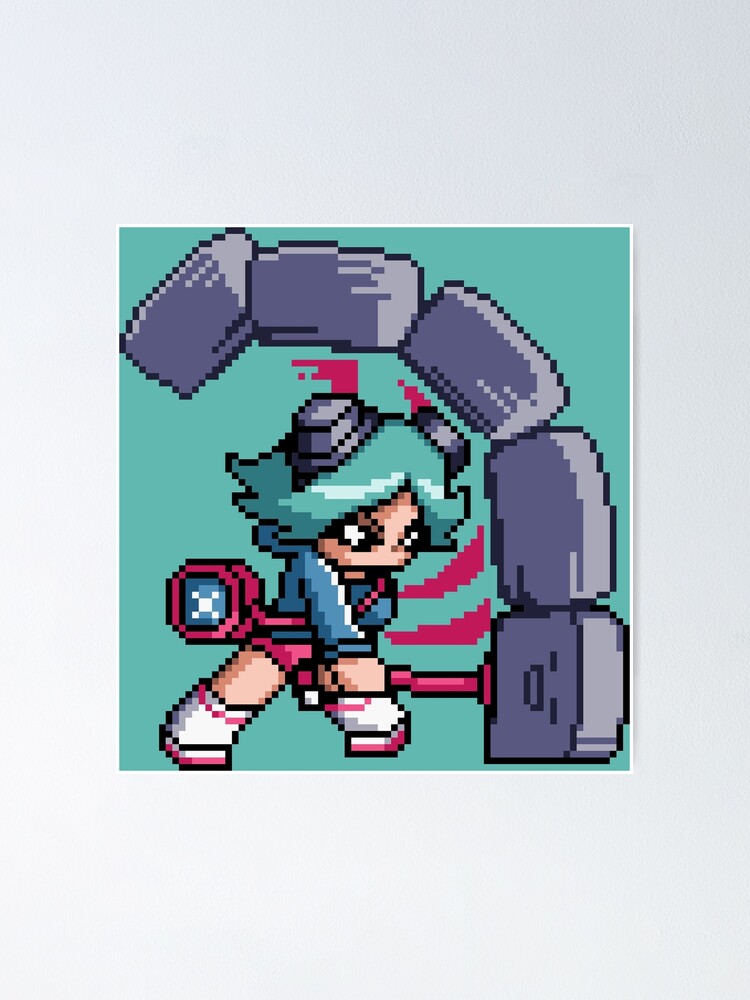 "Ramona Flowers Sprite" Poster by SpriteGuy95 Redbubble