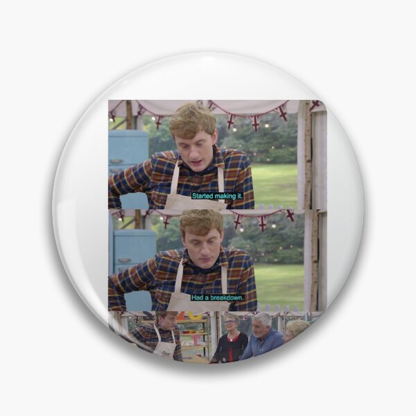Artikelvorschau, James Acaster Great British Bake Off entworfen und verkauft von CandelariaFlo.