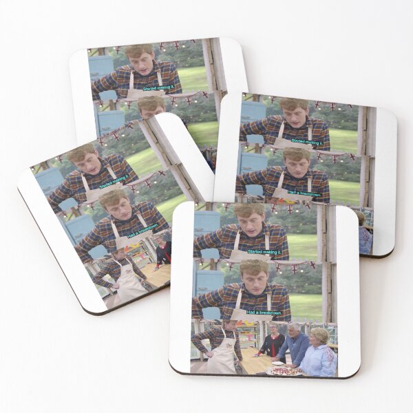 Aperçu de l'œuvre James Acaster Great British Bake Off créée et vendue par CandelariaFlo.