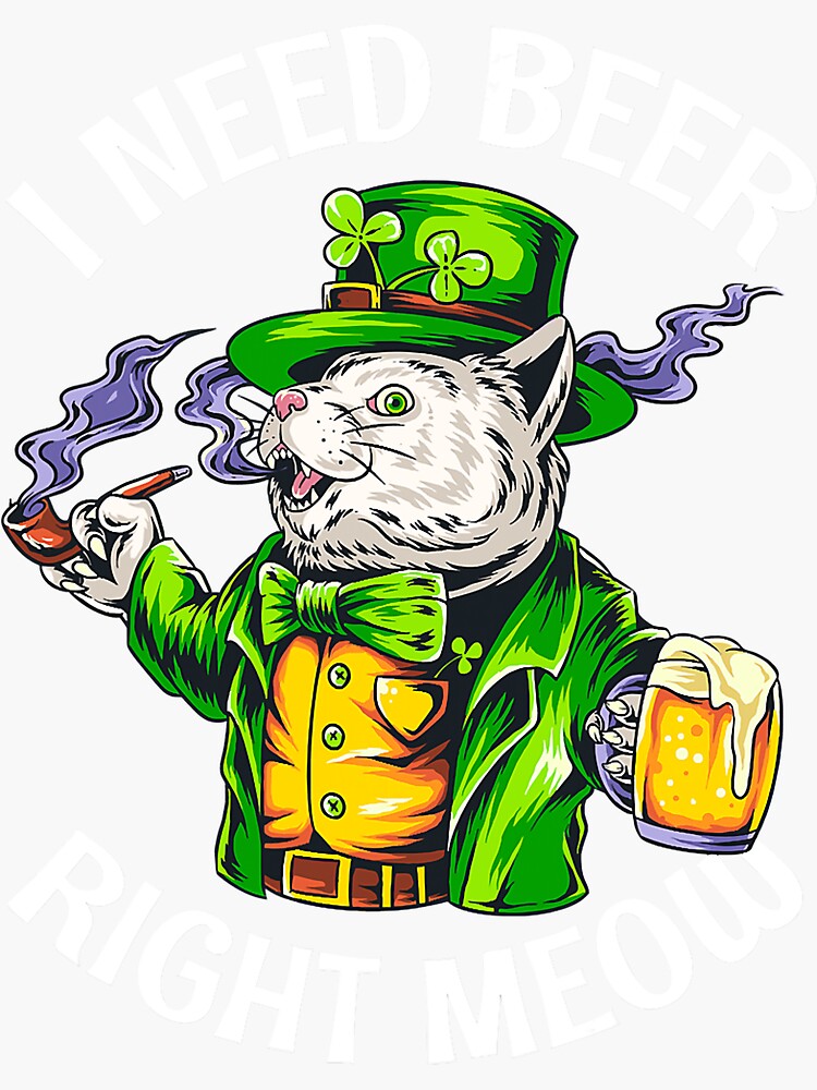 Three Cat Leprechaun Shamrock St Patricks Day Meowy Gift T-Shirt Three Cat Leprechaun Shamrock St Patricks Day Meowy Gift T-Shirt