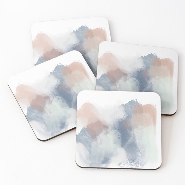 Item preview, Soft pastel wall art, abstract digital painting – #8 designed and sold by Designwithali.