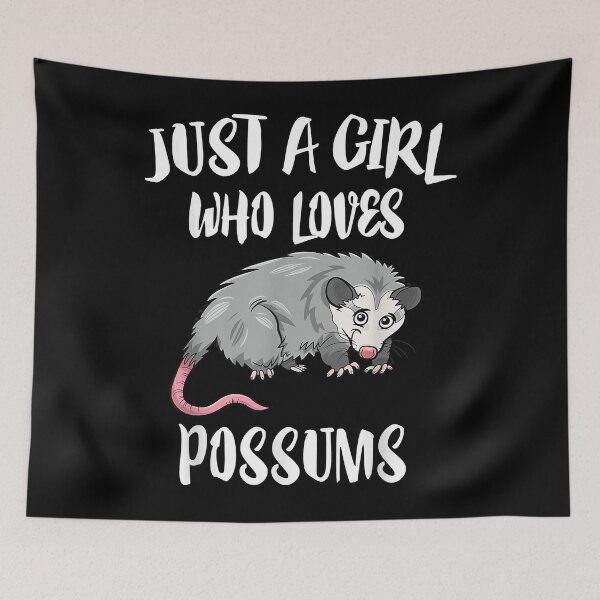 Item preview, Just A Girl Who Loves Possums Animal Gift  designed and sold by bonitalndiane.