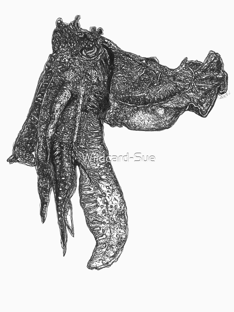 Mathew the Giant Cuttlefish  by Wildcard-Sue