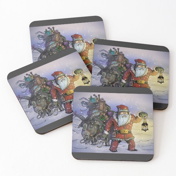 Item preview, YuleFather Returns - Red Coat Variant designed and sold by Moondog Seitz.
